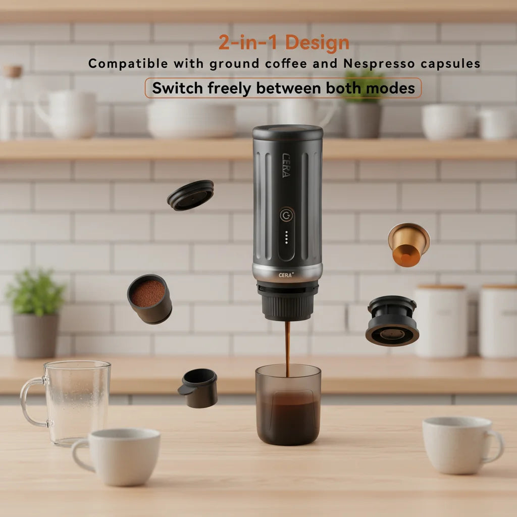 Portable Coffee Maker Espresso Machine