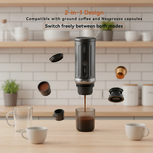 Portable Coffee Maker Espresso Machine