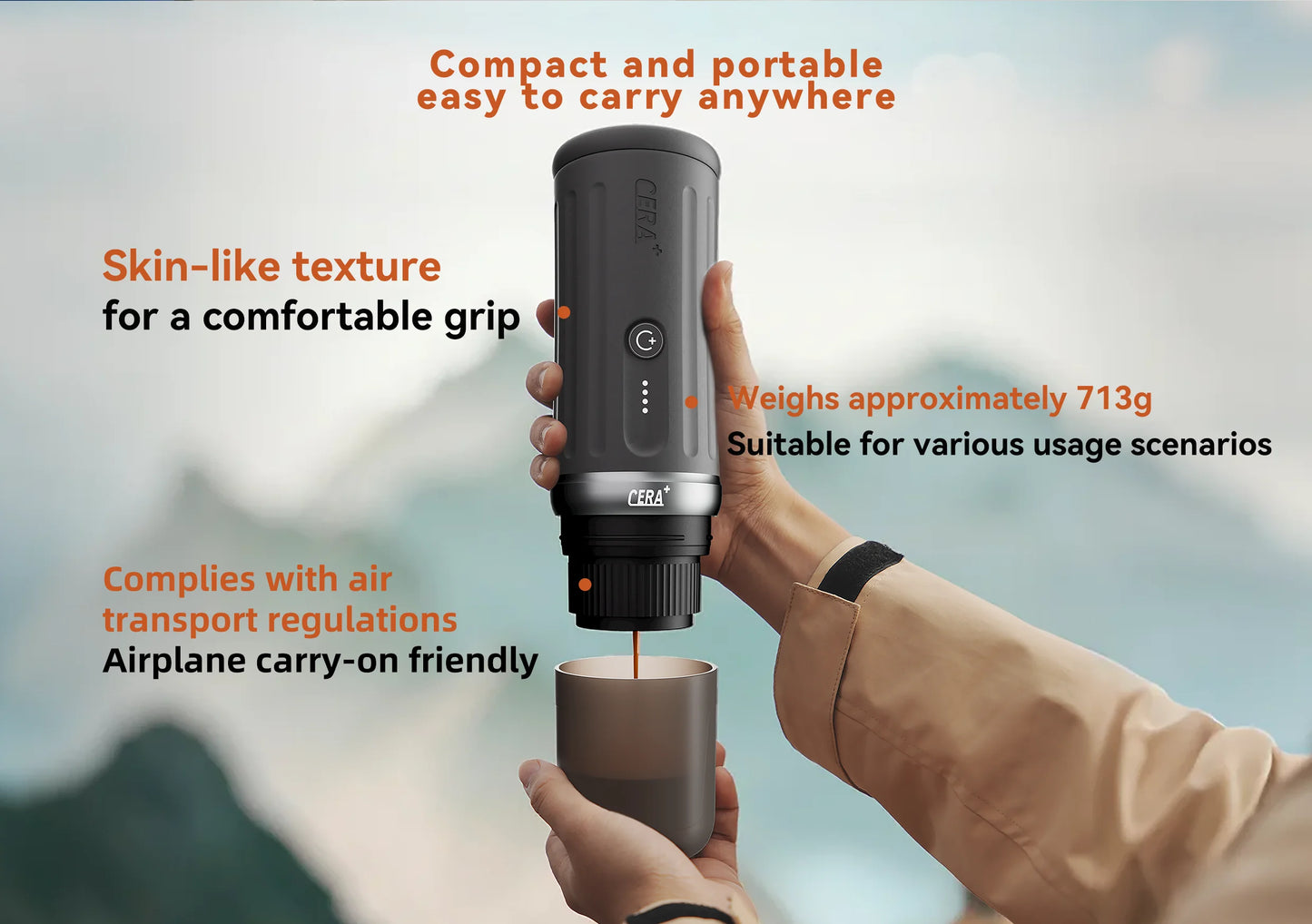 Portable Coffee Maker Espresso Machine