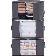 3pcs Quilt Dust Storage Bags for Home Organization VibelyDrop Gray - 1Pcs 60*43*35cm