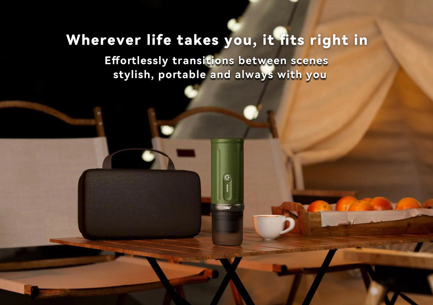 Portable Coffee Maker Espresso Machine