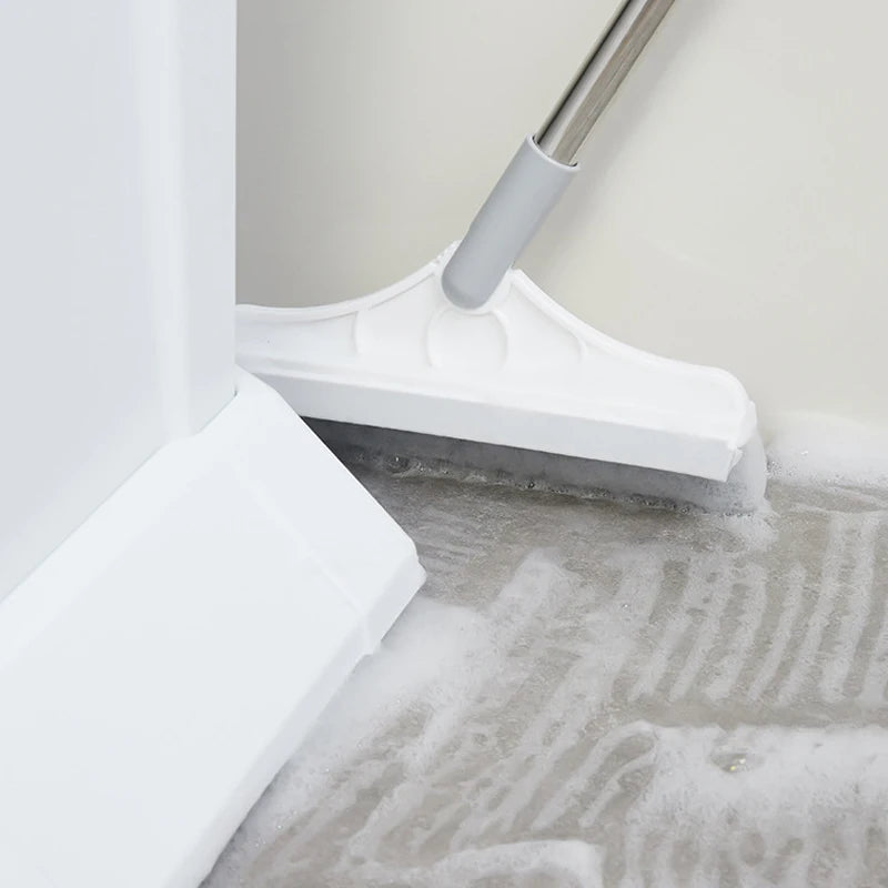 Rotating Floor Scrub Brush & Squeegee