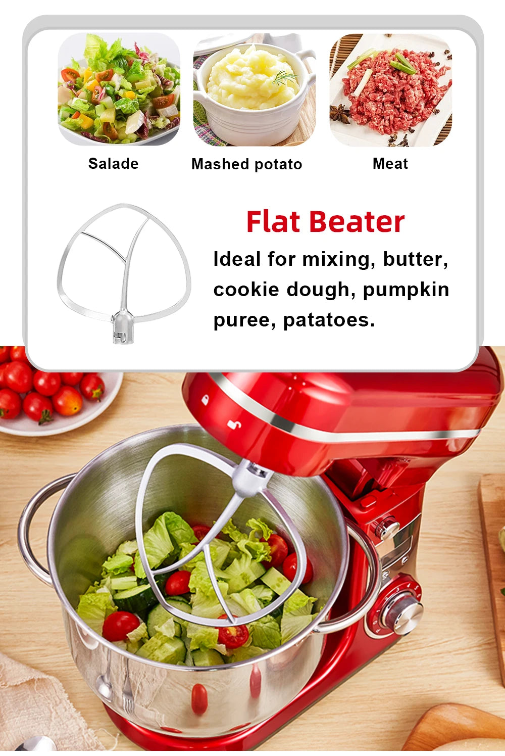 BioloMix Kitchen Food Stand Mixer