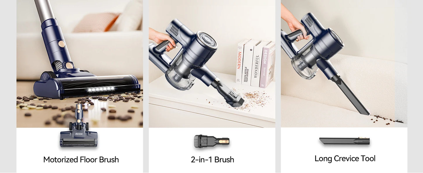 6 in 1 Lightweight Corded Vacuum Cleaner