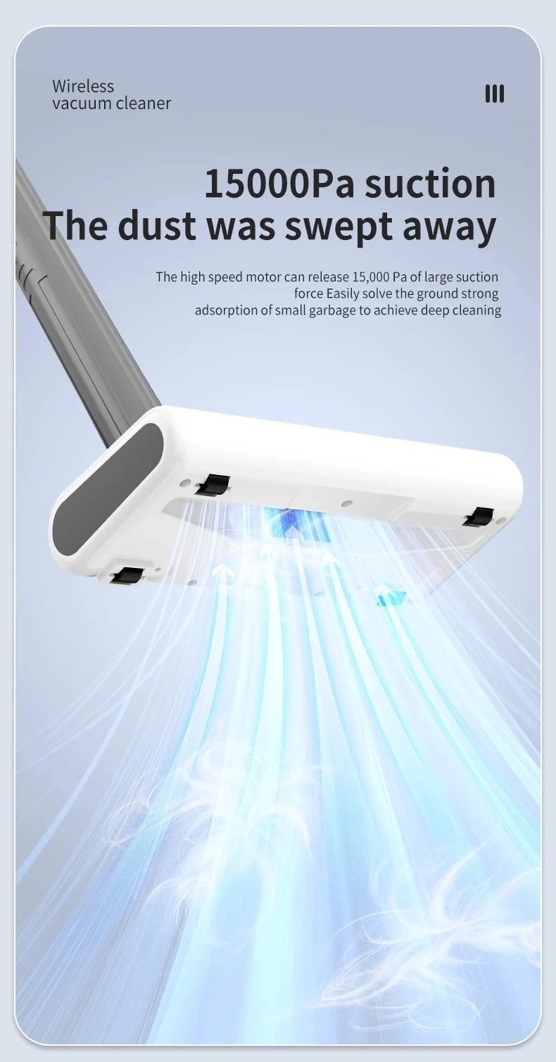 Cordless Lightweight Double Clean Vacuum