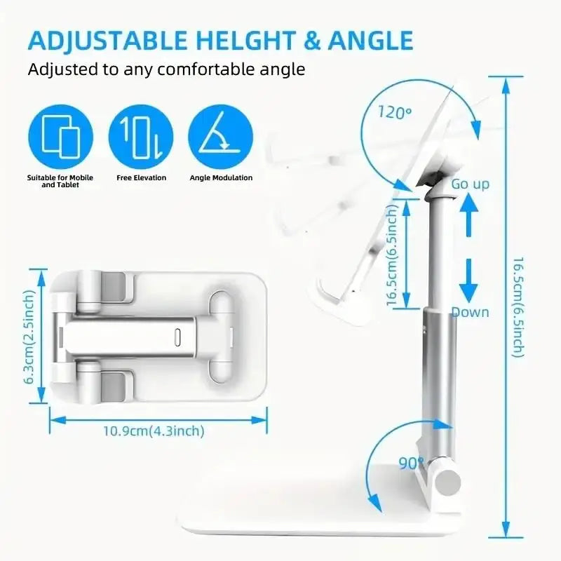 Foldable Desktop Mobile Phone Holder