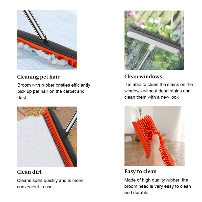Rubber Scratch Free Broom