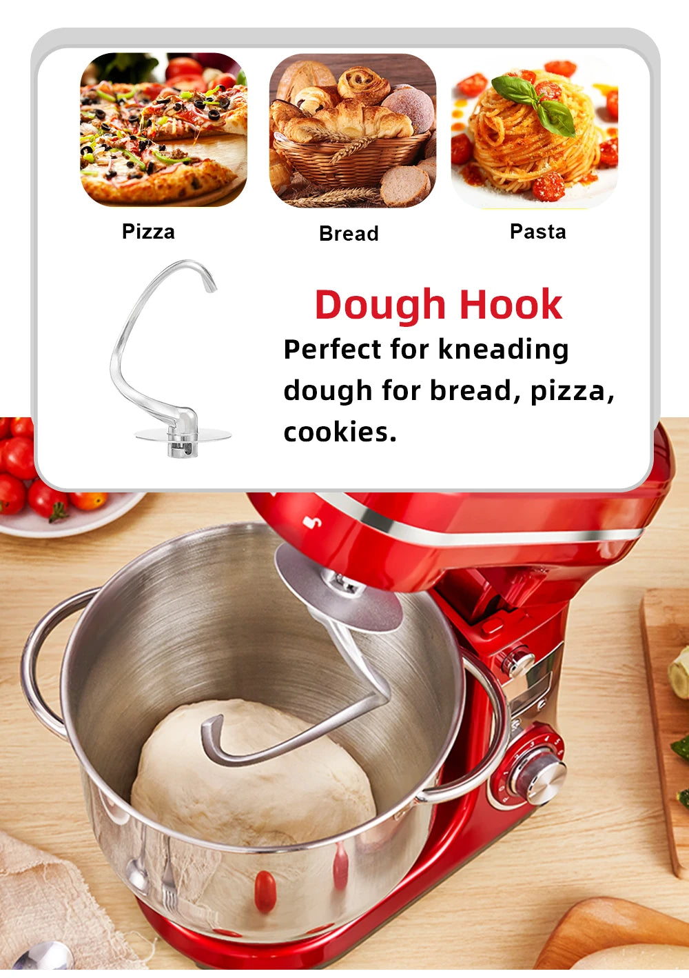 BioloMix Kitchen Food Stand Mixer