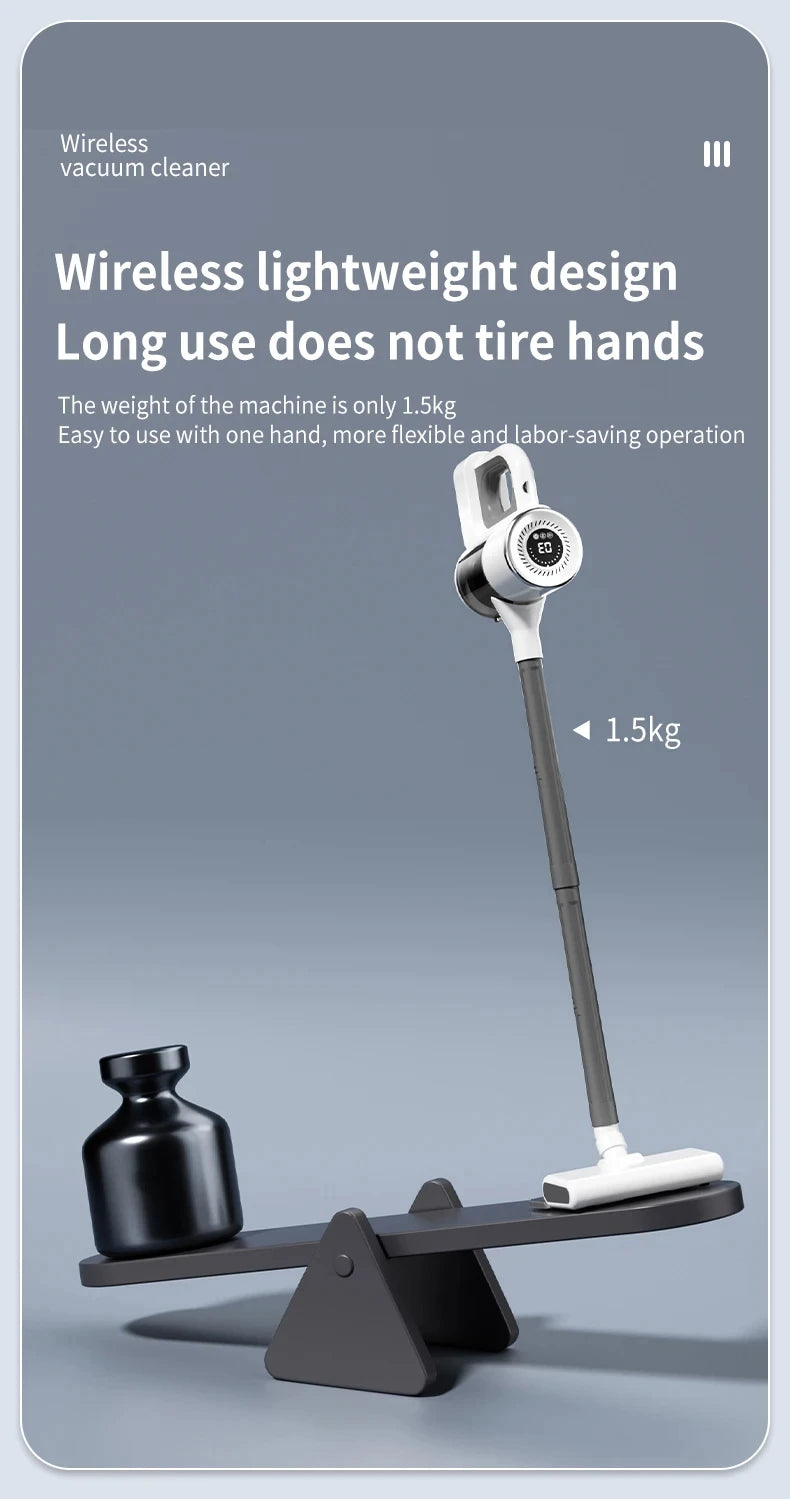 Cordless Lightweight Double Clean Vacuum