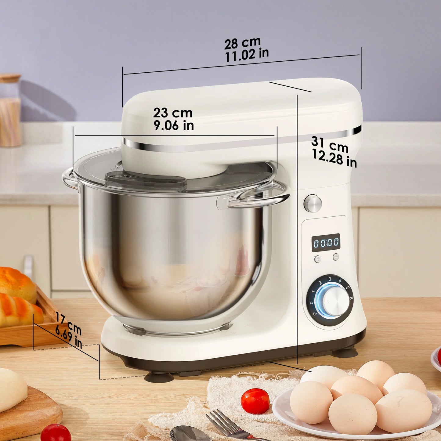 BioloMix Kitchen Food Stand Mixer
