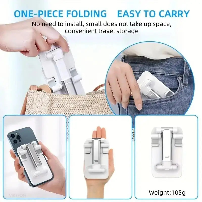 Foldable Desktop Mobile Phone Holder