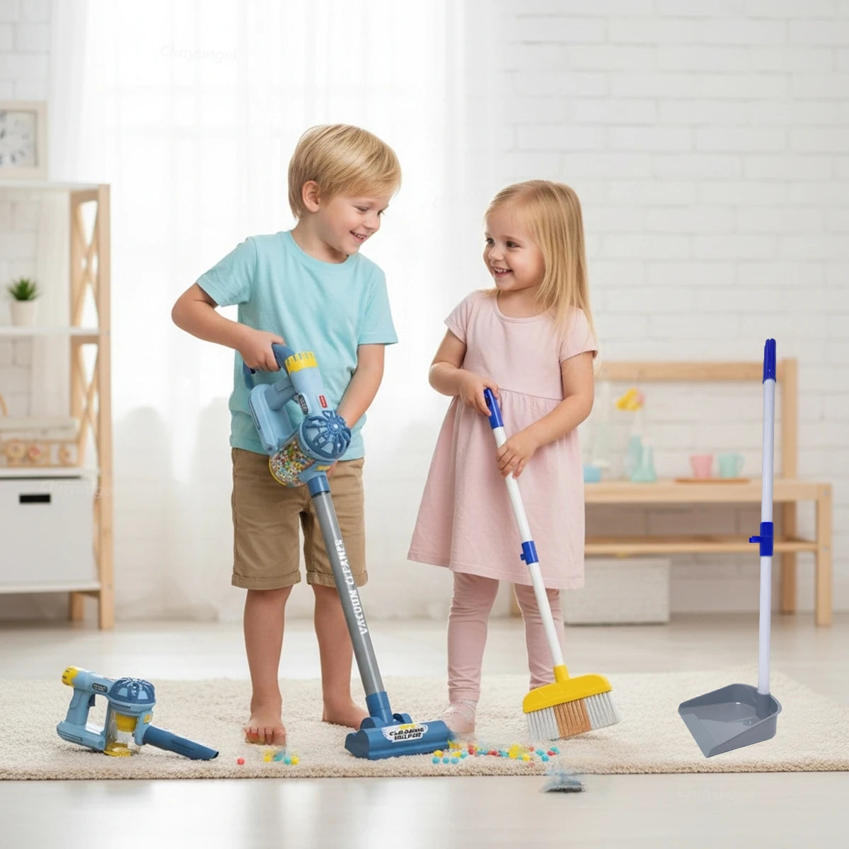 Play Housekeeping Cleaning Set for Toddlers