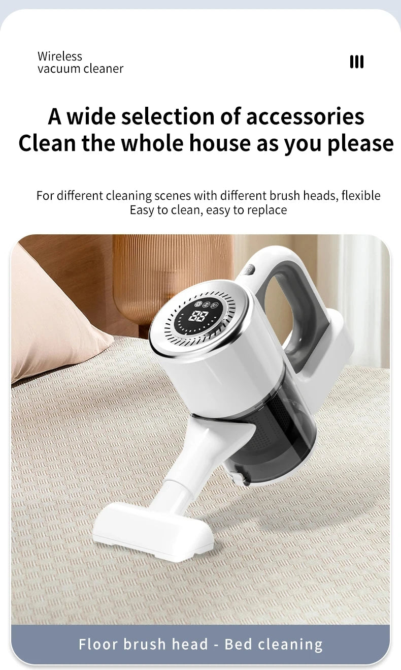 Cordless Lightweight Double Clean Vacuum