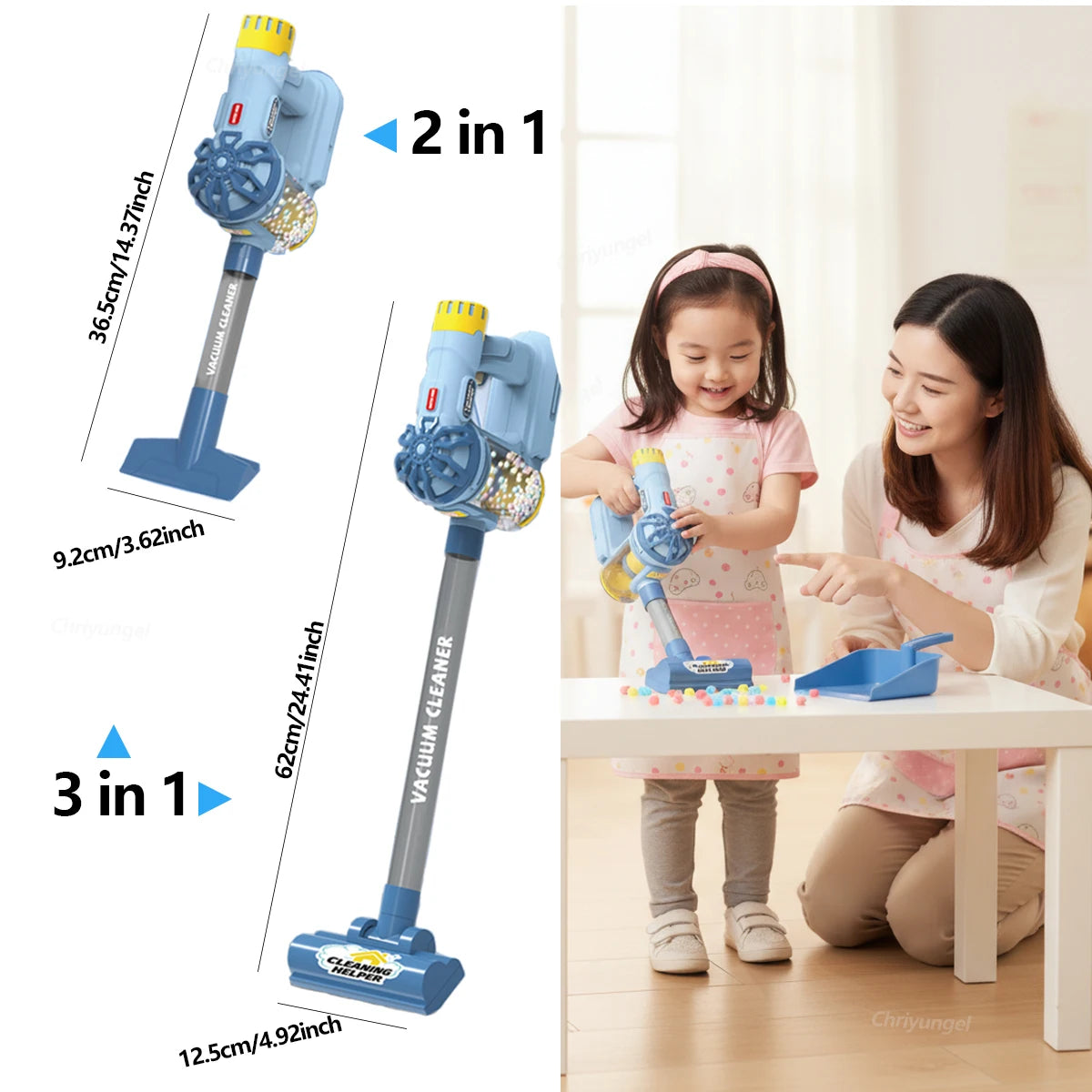 Play Housekeeping Cleaning Set for Toddlers