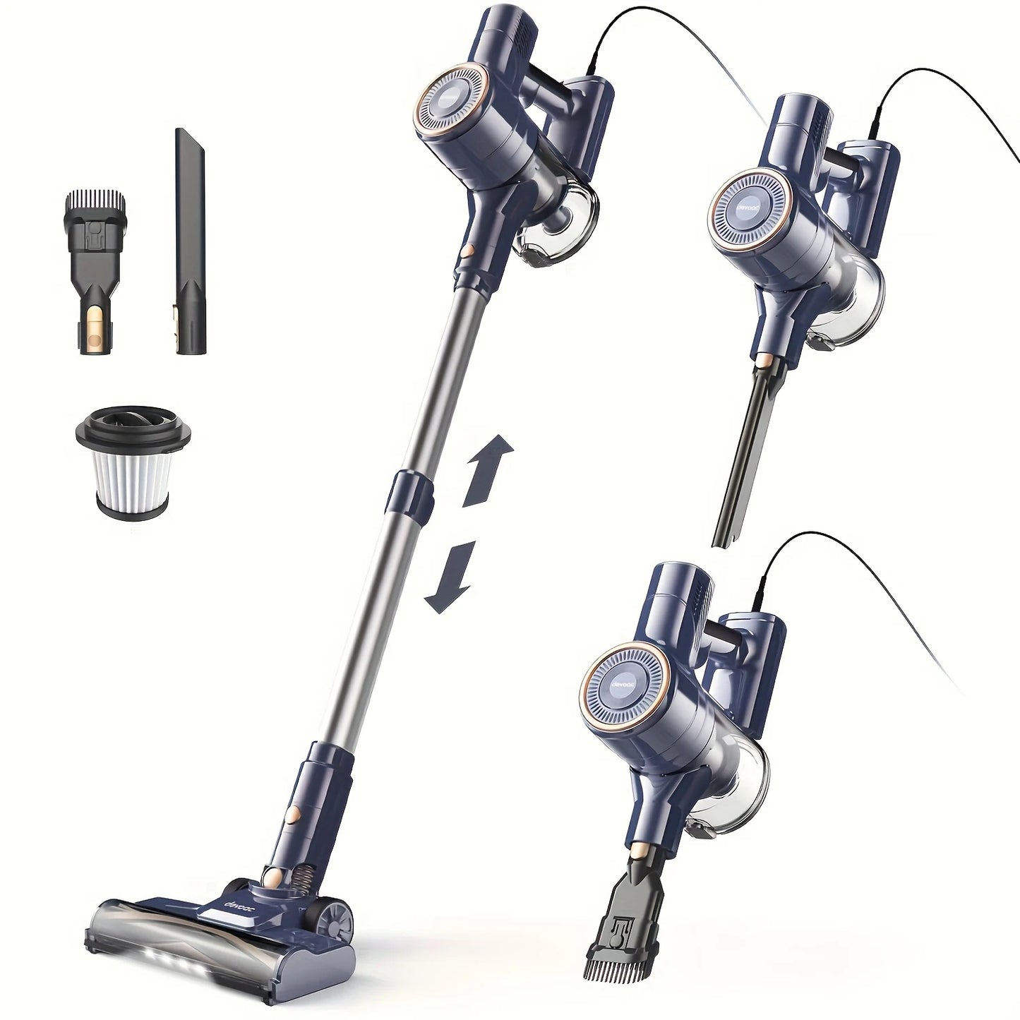 6 in 1 Lightweight Corded Vacuum Cleaner