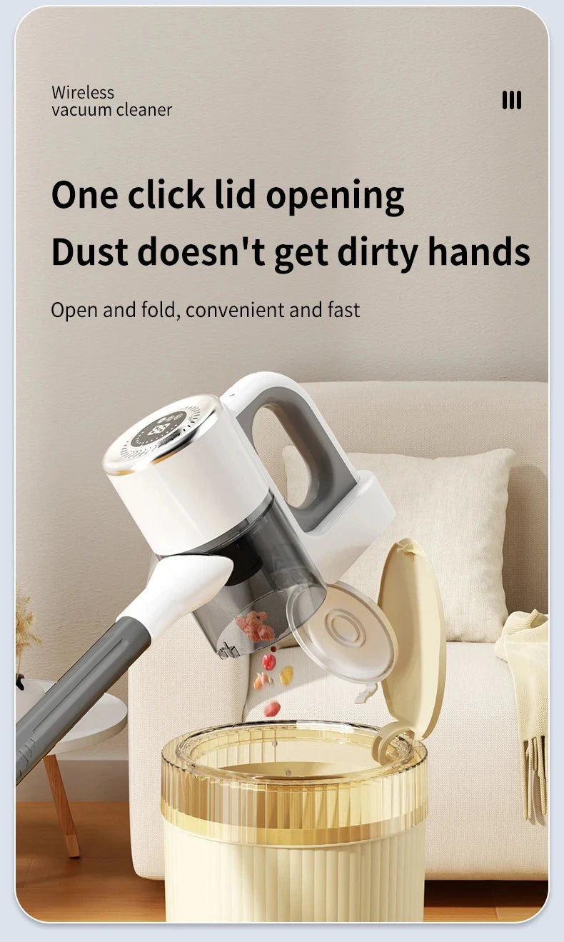 Cordless Lightweight Double Clean Vacuum
