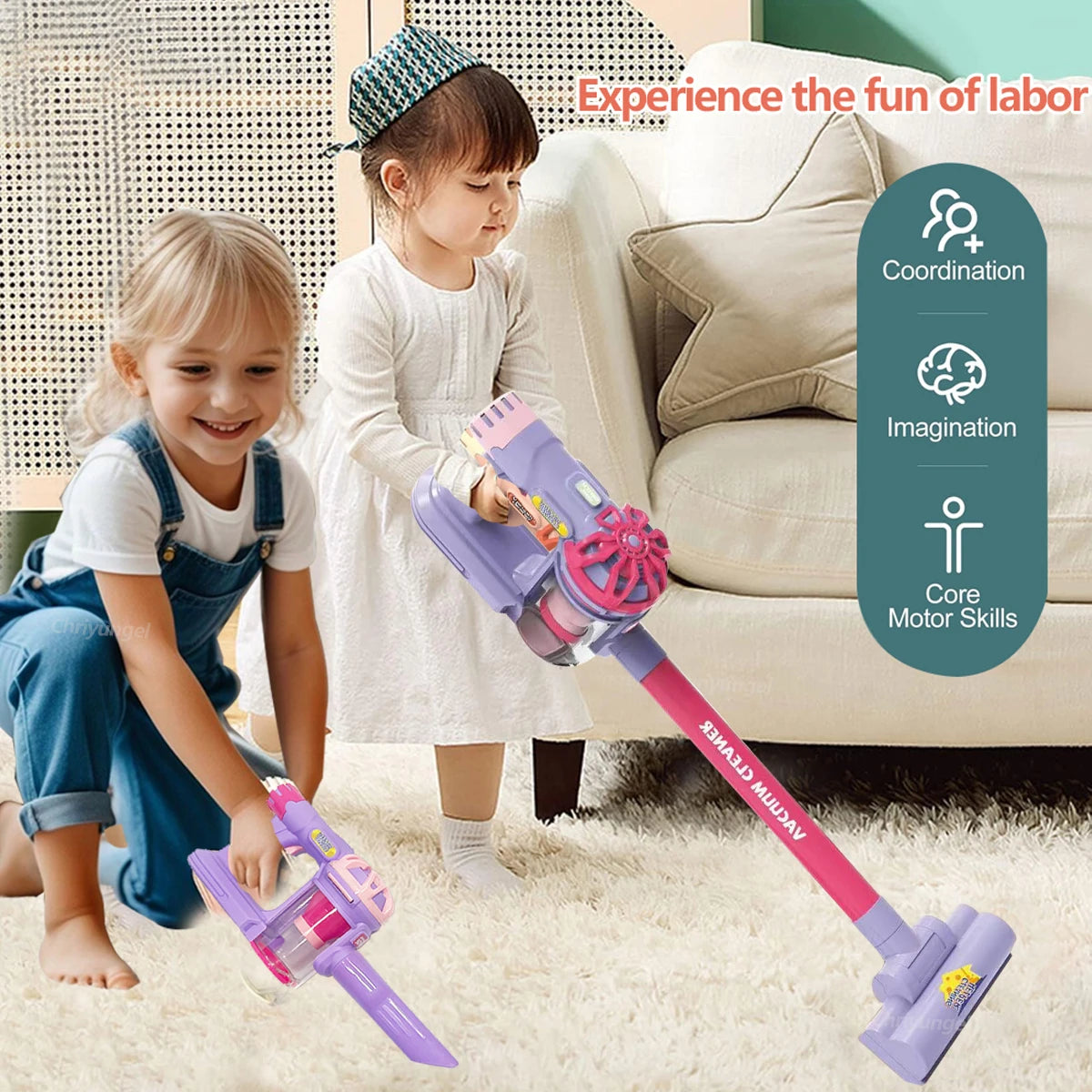 Play Housekeeping Cleaning Set for Toddlers