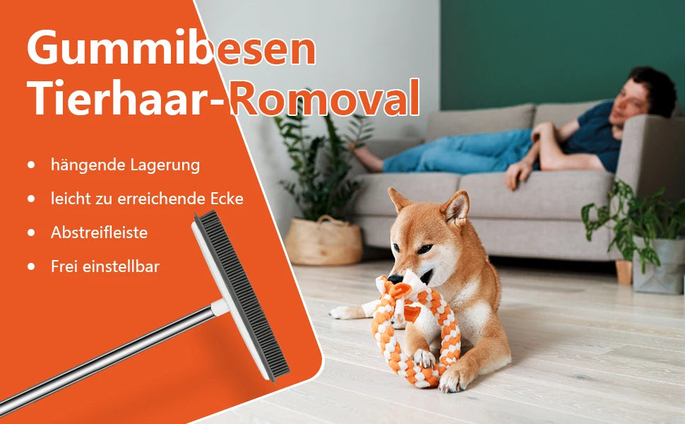 Rubber Scratch Free Broom